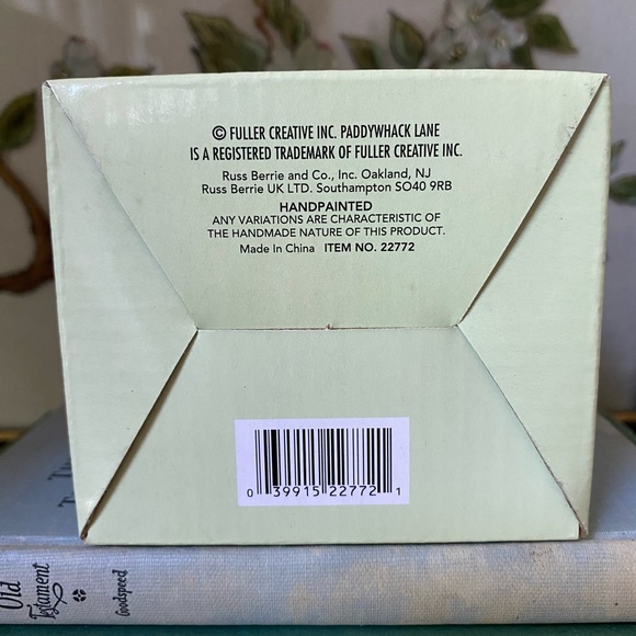 NEW VINTAGE IN BOX==RUSS PADDYWHACK Lane “Jacob The Lion” Figurine - Picture 15 of 15